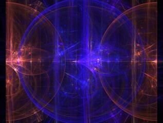 Imaginatory fractal background generated Image