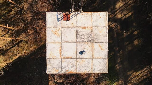 water thank in the wood