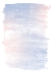 Obraz premium Color rose quartz, serenity watercolor blobs, isolated on white background. Shape design blank watercolor colored rounded shapes web buttons on white background.