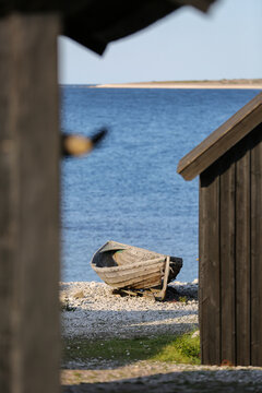 Detail photo from an old fishing port at F&aring;r&ouml;, Gotland Sweden.