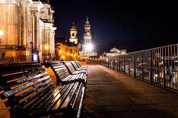 Dresden at night