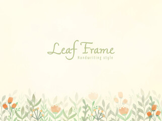 リーフフレーム（Leaf frame）
