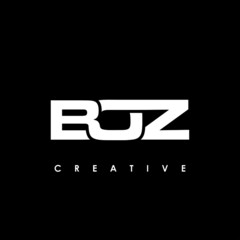 BOZ Letter Initial Logo Design Template Vector Illustration