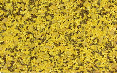 Whole grains turmeric bread sticks texture. Fresh integral salted sticks biscuit.