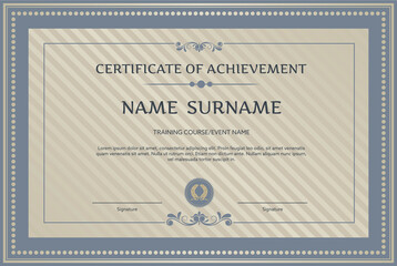 Vintage certificate template 2. Vintage certificate template 1. Diploma education certificate of recognition