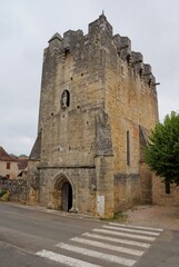 Fortified church of Saint Martial in Rudelle France