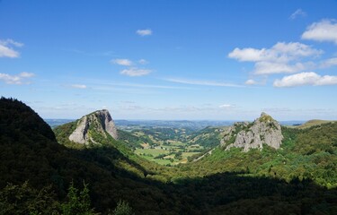 Fototapeta na wymiar Col de Guéry in Puy-de-Dôme in Central France