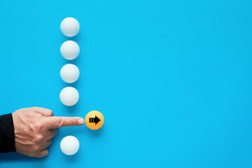 Business startup, competitive advantage or start up consultancy concept.