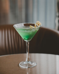cocktail on the table