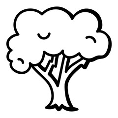 

A beautiful sketch icon of a tree


