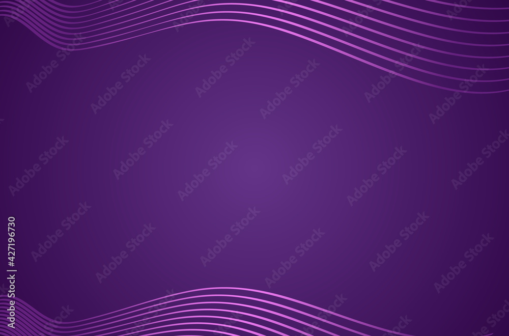 Poster abstract background with neon waves and empty space for text.