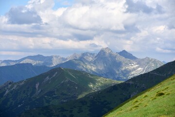 High and Western Tatras, National Park, hiking trails, mountains in Slovakia,