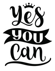 Yes you can. Inspirational and motivational quotes. Hand painted lettering and custom typography. Can be used for prints (bags, t-shirts, home decor, posters, cards).