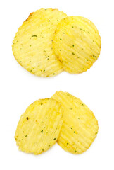 potato chips with onion