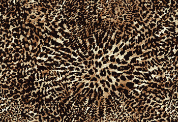 abstract seamless leopard print	
