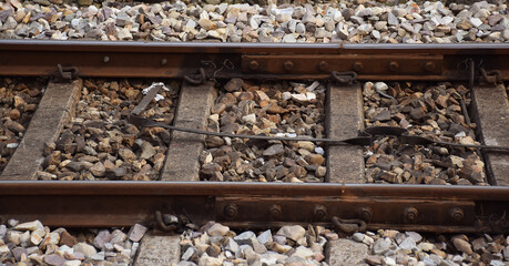 Close up of a Railway Track