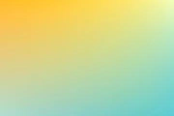 Fotobehang Ombre Beautiful summer ombre background in yellow and blue