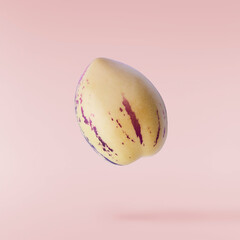 Fresh raw pepino dulce or sweet cucumber