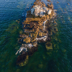 Bottle and Glass Rocks, Sydney Harbour, April 2021