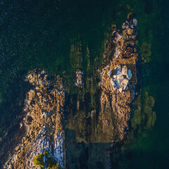 Bottle and Glass Rocks, Sydney Harbour, April 2021