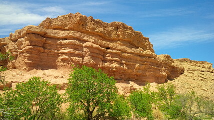 Fototapeta premium Beautiful landscaoe of a mountain