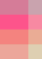 Fototapeta premium Abstract color Low-Polygones Generative Art background illustration