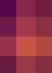 Abstract color Low-Polygones Generative Art background illustration