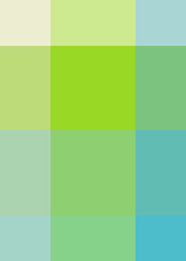 Abstract color Low-Polygones Generative Art background illustration