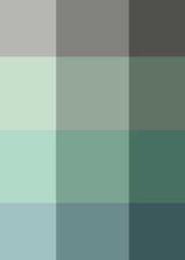 Abstract color Low-Polygones Generative Art background illustration