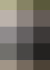 Abstract color Low-Polygones Generative Art background illustration
