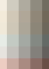 Abstract color Low-Polygones Generative Art background illustration