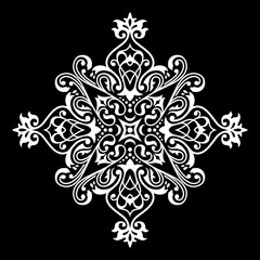 Decorative element eastern pattern.