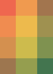 Abstract color Low-Polygones Generative Art background illustration