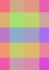 Abstract color Low-Polygones Generative Art background illustration