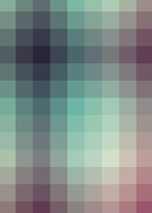 Obraz premium Abstract color Low-Polygones Generative Art background illustration