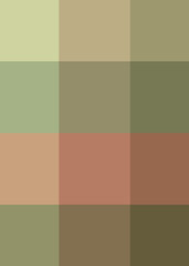 Abstract color Low-Polygones Generative Art background illustration