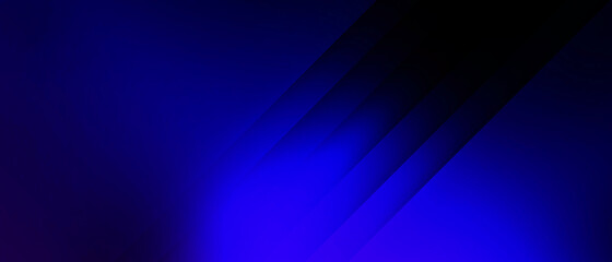 Fototapeta premium Abstract background futuristic on dark blue color banner