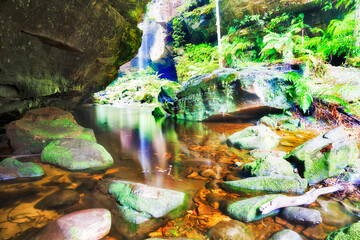 BM Grand canyon cliff cave WF