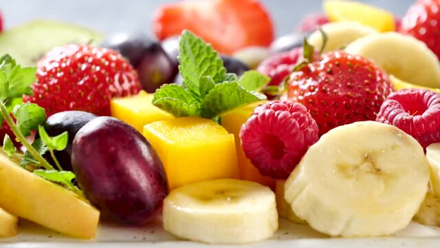 mixed fresh fruit salad