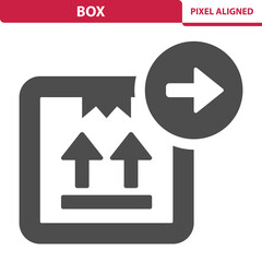 Box, Crate, Package Icon