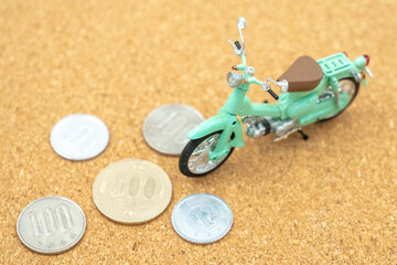 二輪車とお金