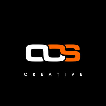 OOS Letter Initial Logo Design Template Vector Illustration