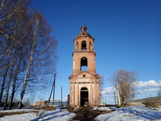 abandoned church