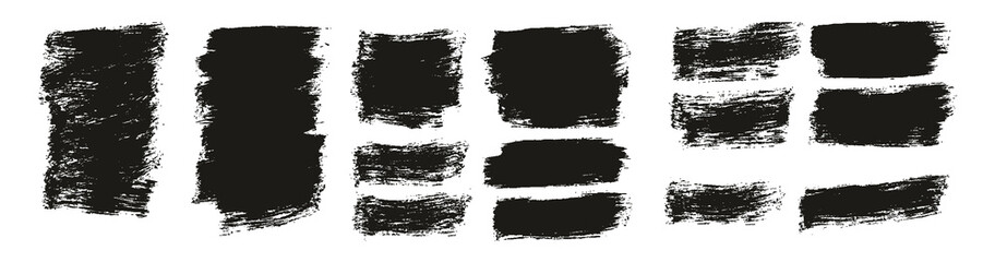 Flat Paint Brush Thick Short Background High Detail Abstract Vector Background Extra Set 