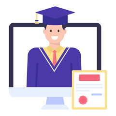 
An online lecture flat character download

