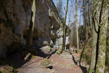  Kehlengrabenschlucht in Hofstetten in der Nähe von Basel