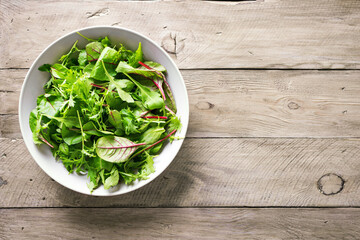 Green salad mix