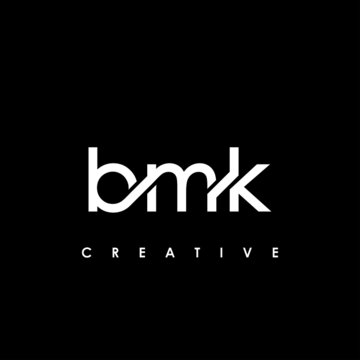BMK Letter Initial Logo Design Template Vector Illustration