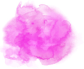 Pink water color graphic brush strokes patches effect background.