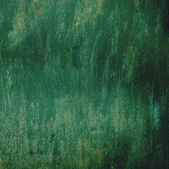 Rusty old metal texture with remnants of the paint. Grungy background for any design. 